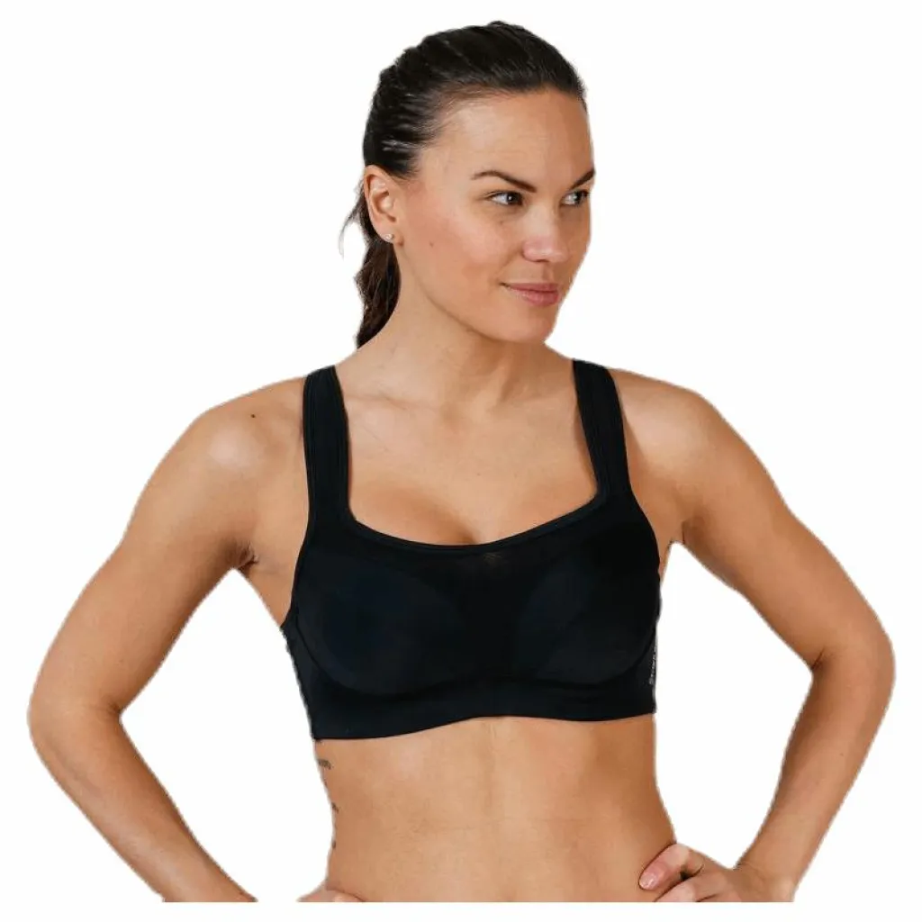 Stay in place High Support Sports Bra H Black Svart Best