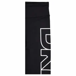 High Waist 7/8 Exploded Logo L Black/ White*DKNY Sport Clearance