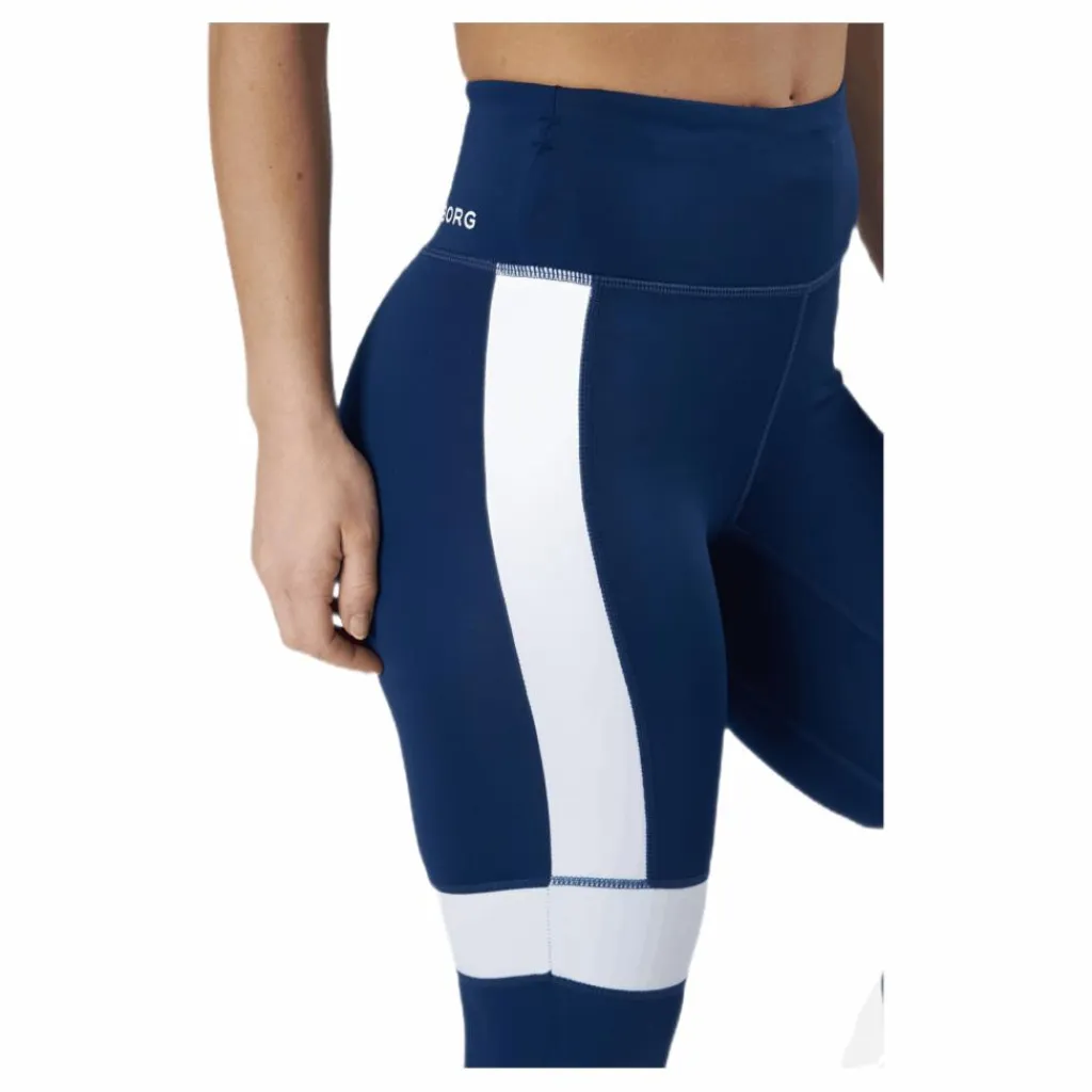 High Waist Block Tight Blue*Björn Borg Outlet