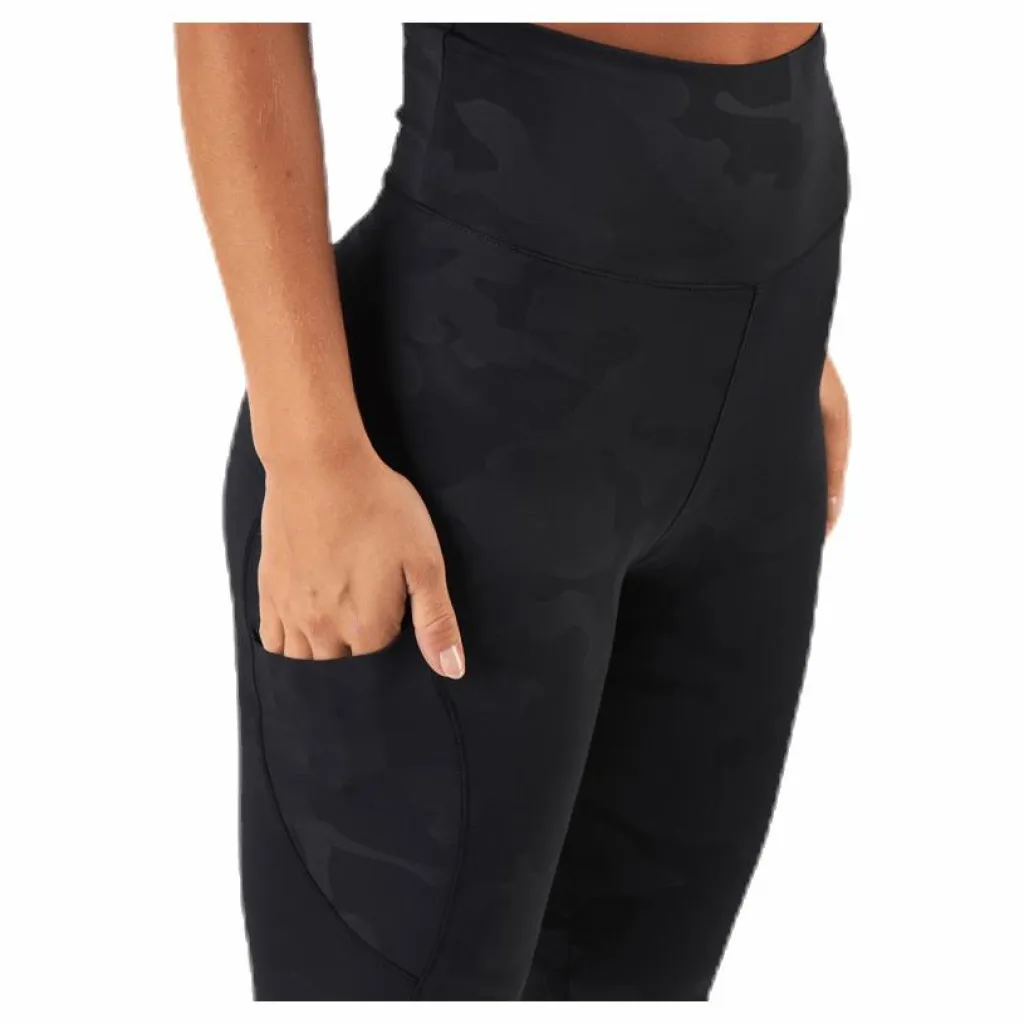 High Waist Leggings Patterned/Black*Better Bodies Clearance