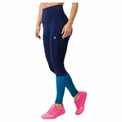 ASICS High Waist Tight Blue Blå