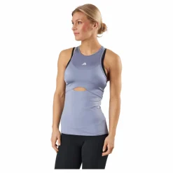 adidas HIIT AEROREADY Training Tank Top Silvio Silver och Grå Online
