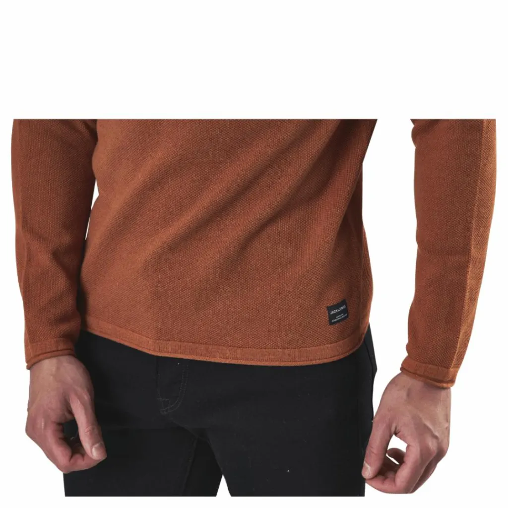 Jack & Jones Hill Knit Crew Neck Beige New