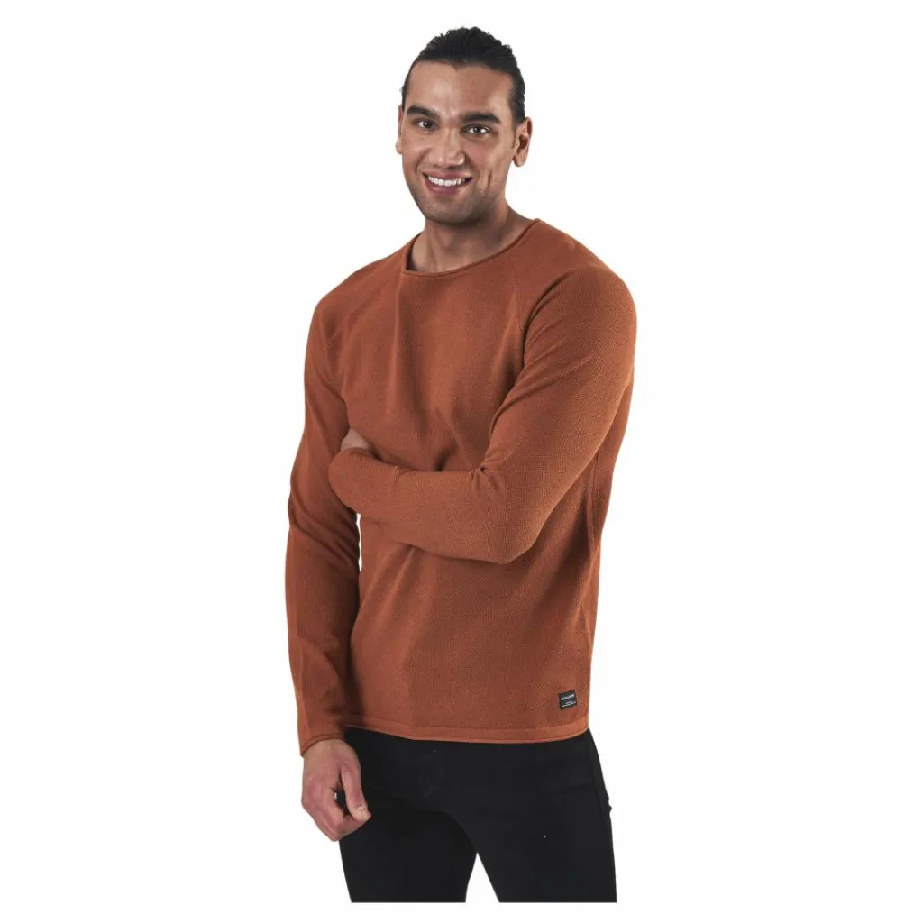 Jack & Jones Hill Knit Crew Neck Beige New