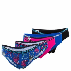 Hipster Energy Leo och Tiger Junior 5-Pack Patterned*Björn Borg Hot
