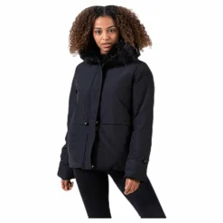 Pieces Hira Puffer Jacket Black Svart Discount