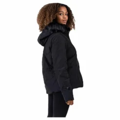 Pieces Hira Puffer Jacket Black Svart Discount