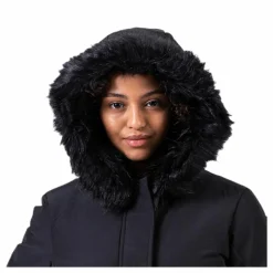Pieces Hira Puffer Jacket Black Svart Discount