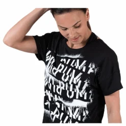 Puma HIT Feel It Tee Black Svart Best