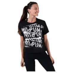 Puma HIT Feel It Tee Black Svart Best