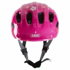 Hjälm Smiley 2.0 m/grönt spänne Pink*Abus Sale