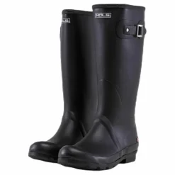 Mols Homebush W Rubber Boot Black Svart Clearance