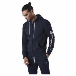 Hooded Full Zip Sweatshirt Blue*Champion Online