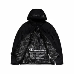 Champion Hooded Jacket Black Beauty Svart Online