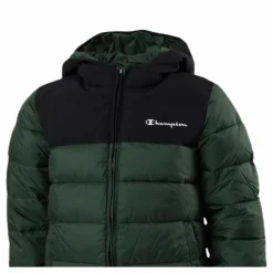 Hooded Jacket Junior Green*Champion Best
