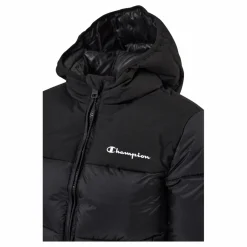 Champion Hooded Jacket Kk001 Svart Online