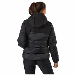 Champion Hooded Polyfilled Jacket Kk001 Svart Hot