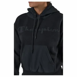 Champion Hooded Sweatshirt Black Beauty Svart Clearance