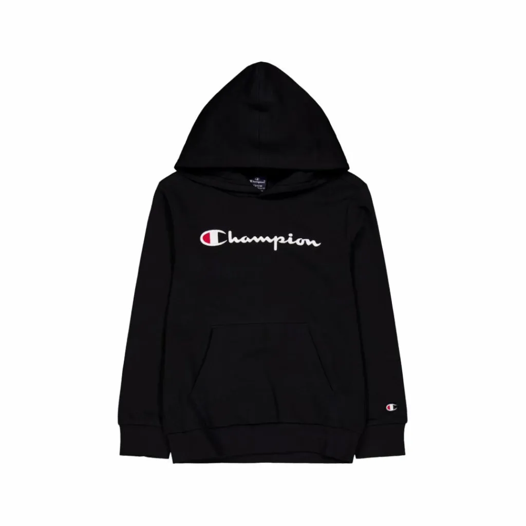 Champion Hooded Sweatshirt Black Beauty Svart Discount