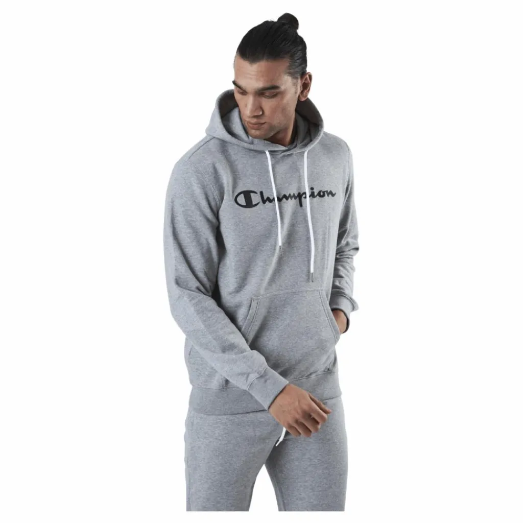 Champion Hooded Sweatshirt Grey Grå Outlet