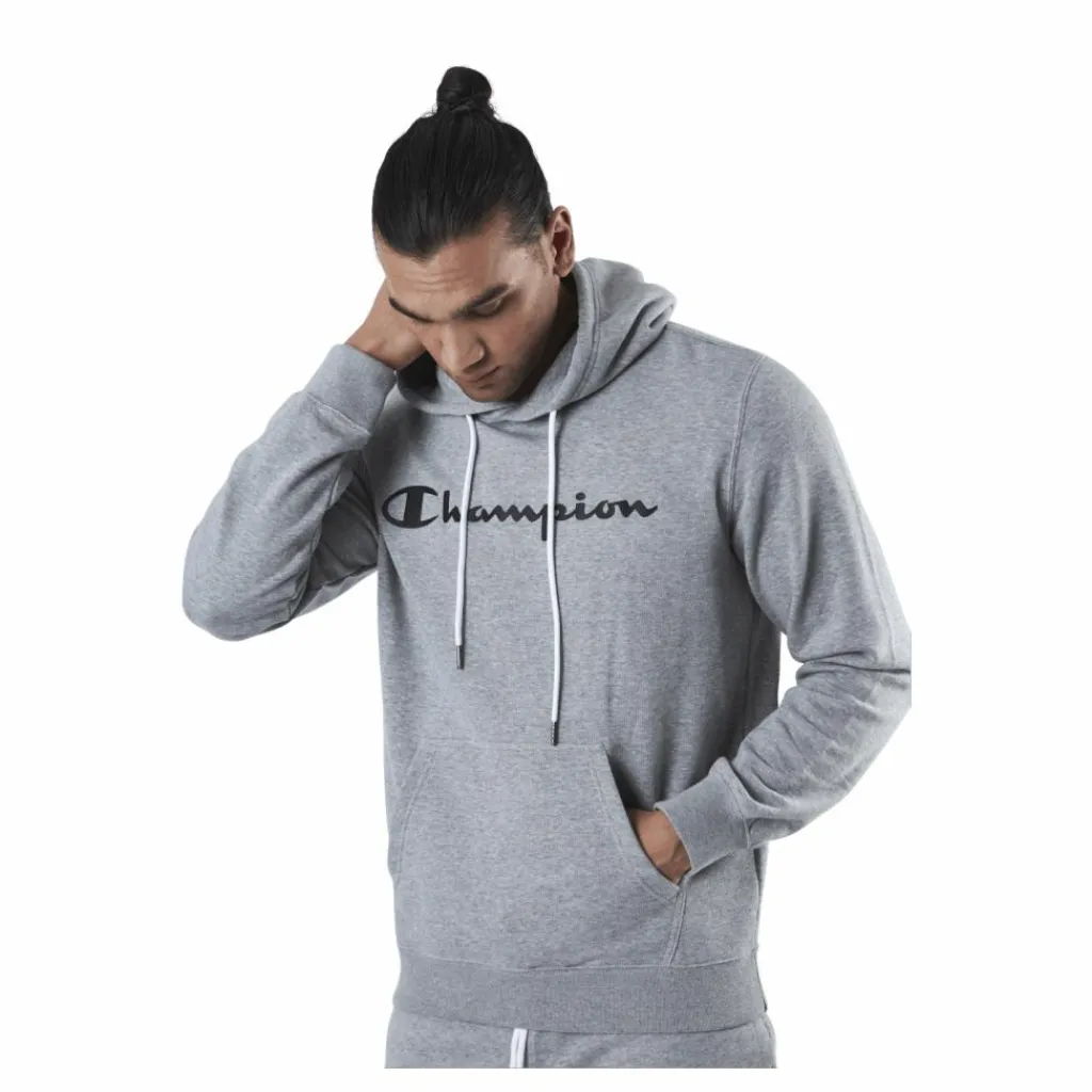 Champion Hooded Sweatshirt Grey Grå Outlet