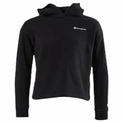 Hooded Sweatshirt Jr Black*Champion Outlet