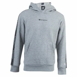 Champion Hooded Sweatshirt Junior Grey Grå