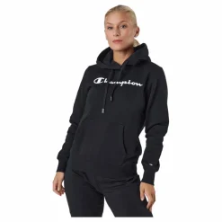 Champion Hooded Sweatshirt Kk001 Svart Sale