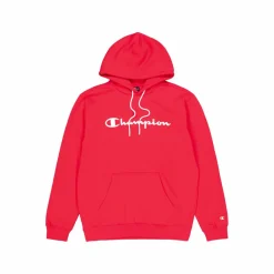 Champion Hooded Sweatshirt Lollipoop Röd Clearance