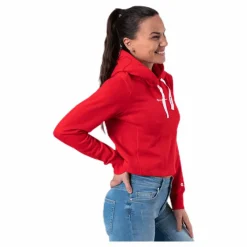 Hooded Sweatshirt Red*Champion Hot