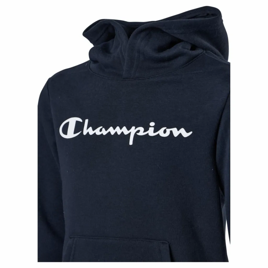Champion Hooded Sweatshirt Sky Captain Blå New