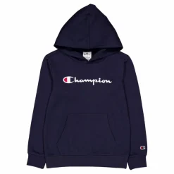 Champion Hooded Sweatshirt Sky Captain Blå New
