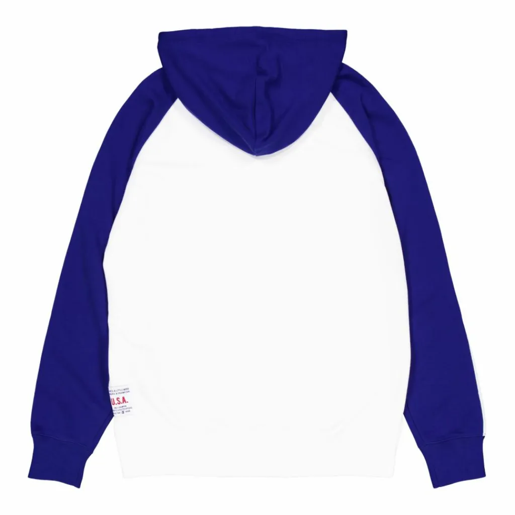 Champion Hooded Sweatshirt White Flerfärgad Sale