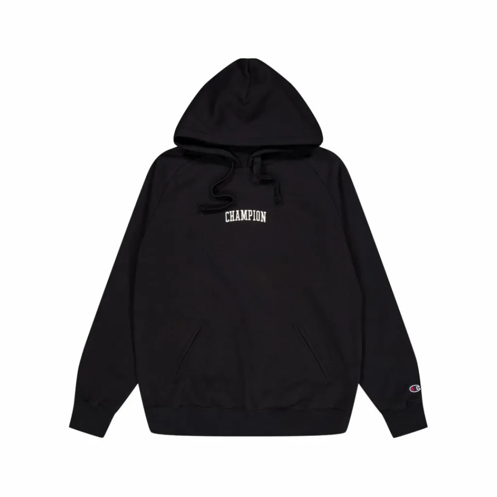 Champion Hoodie Black Svart Hot