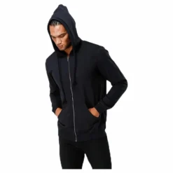 Bread & Boxers Hoodie Blue Blå Discount