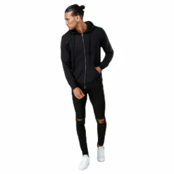 Bread & Boxers Hoodie Blue Blå Discount