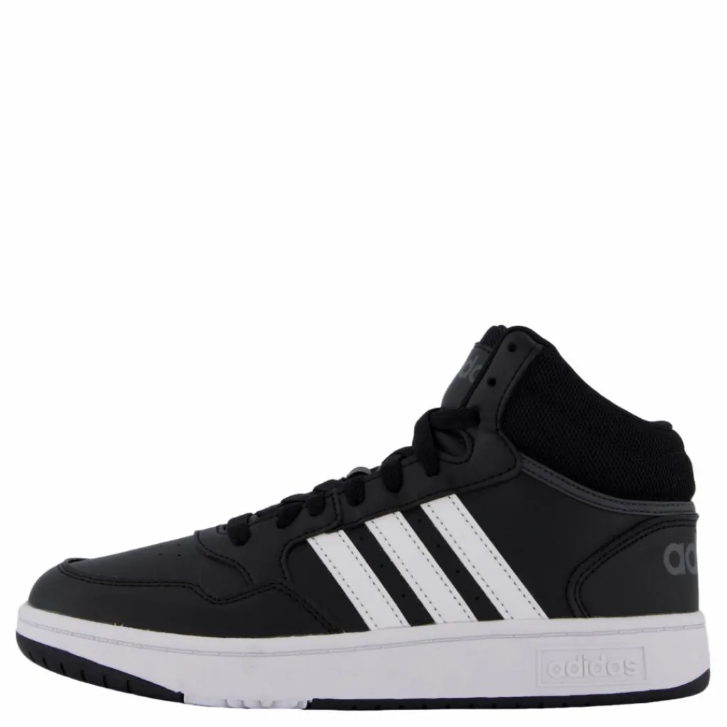 Hoops Mid Shoes Core Black / Cloud White / Grey Six*adidas Outlet