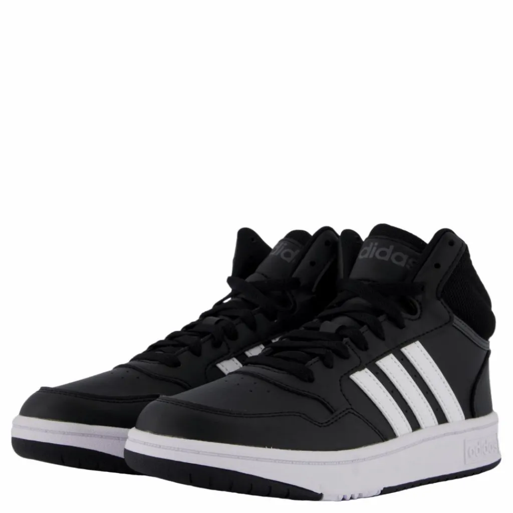Hoops Mid Shoes Core Black / Cloud White / Grey Six*adidas Outlet