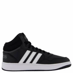 Hoops Mid Shoes Core Black / Cloud White / Grey Six*adidas Outlet