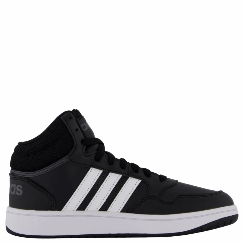 Hoops Mid Shoes Core Black / Cloud White / Grey Six*adidas Outlet
