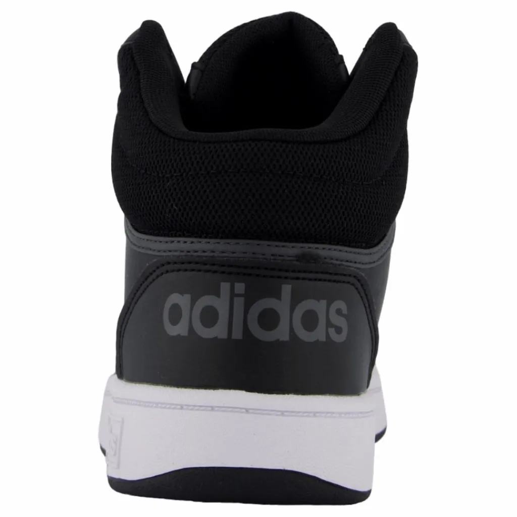 Hoops Mid Shoes Core Black / Cloud White / Grey Six*adidas Outlet