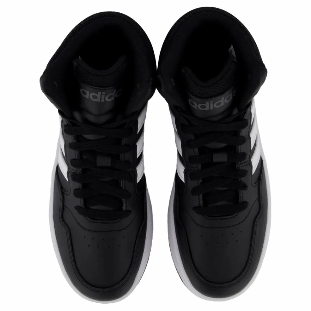 Hoops Mid Shoes Core Black / Cloud White / Grey Six*adidas Outlet