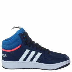 adidas Hoops Mid Shoes Dark Blue / Blue Rush / Turbo Blå Hot