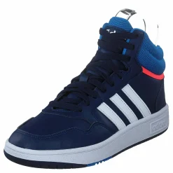 adidas Hoops Mid Shoes Dark Blue / Blue Rush / Turbo Blå Hot