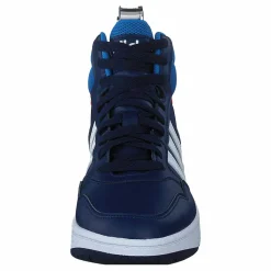 adidas Hoops Mid Shoes Dark Blue / Blue Rush / Turbo Blå Hot