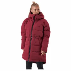 Svea Hourglass Puffer Jacket Red Röd Online