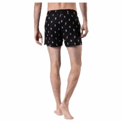 Happy Socks Hula Swim Shorts Black Svart Discount