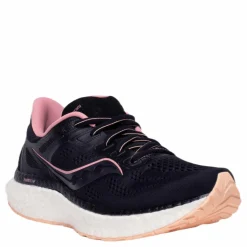 Saucony Hurricane 23 Pink/Black Sale