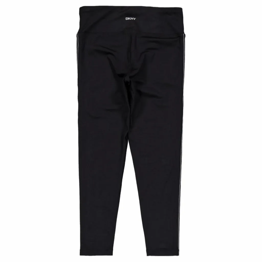 DKNY Sport Hw 7/8 Legging Logo Black/black Svart Clearance