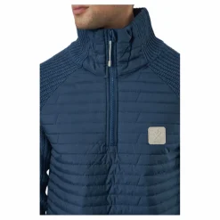 Bula Hybrid Halfzip Denim Blå Online